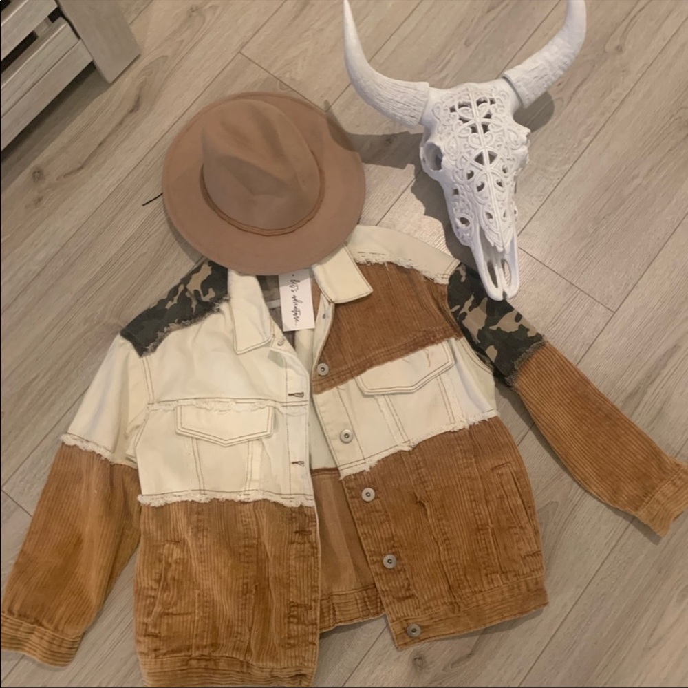 12th Tribe/Vici dolls camo corduroy jacket